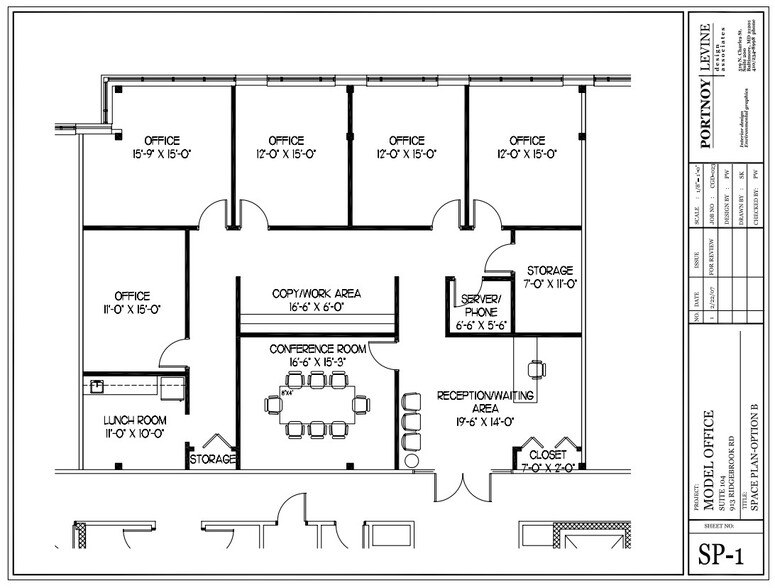 913 Ridgebrook Rd, Sparks, MD for lease - Floor Plan - Image 2 of 3