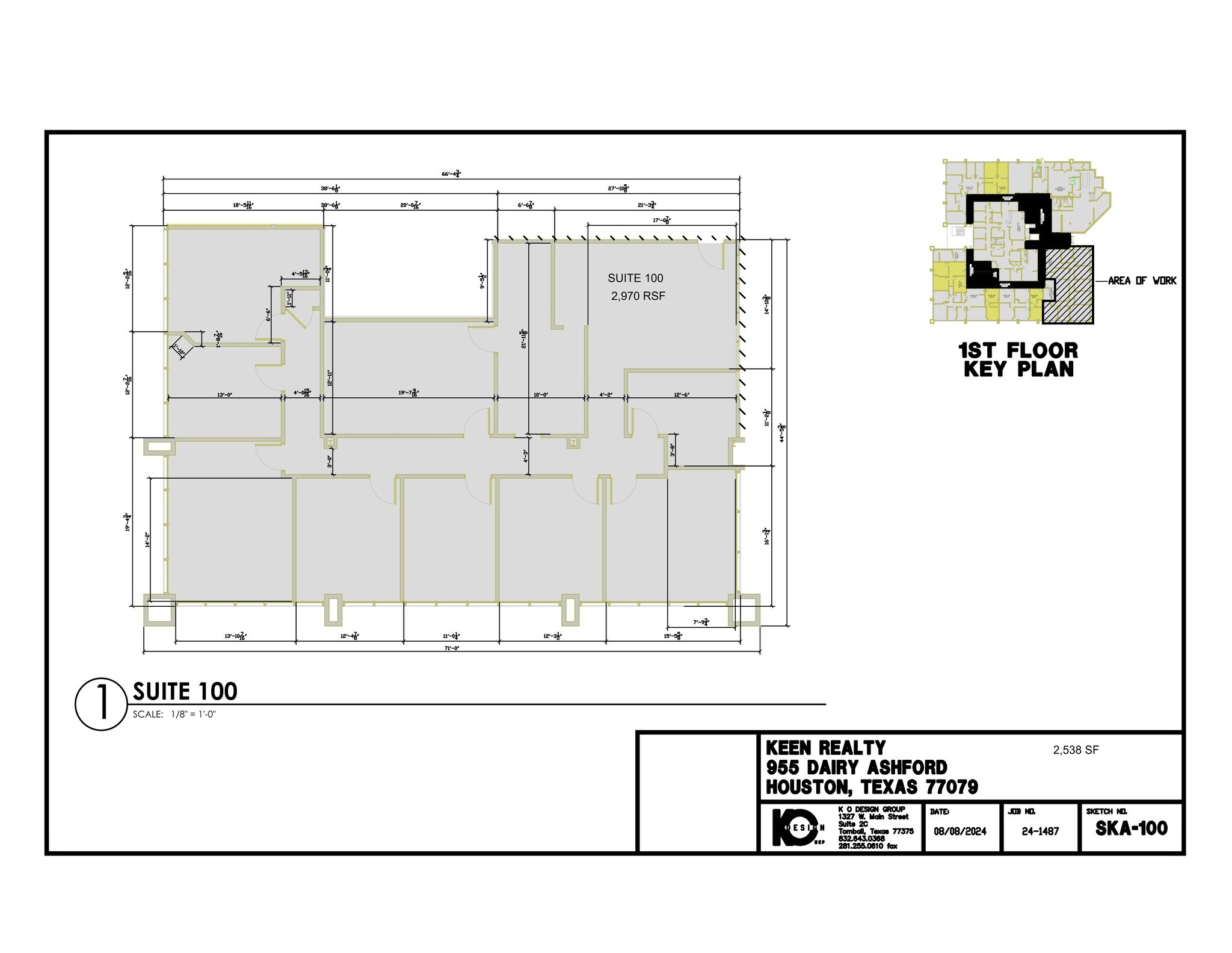 955 Dairy Ashford Rd, Houston, TX for lease Site Plan- Image 1 of 1