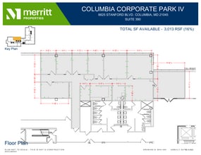 8830 Stanford Blvd, Columbia, MD for lease Floor Plan- Image 1 of 1