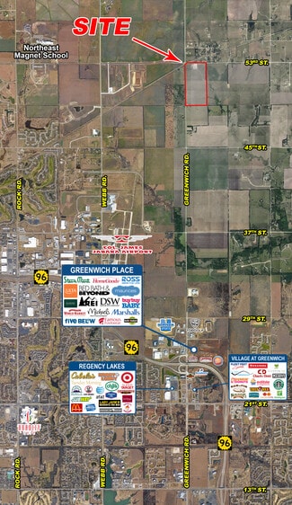 More details for SEC 53rd & Greenwich Rd., Bel Aire, KS - Land for Sale