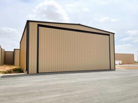 3,000 SF Steel Airport Hangar with Office - Airplane Hangar