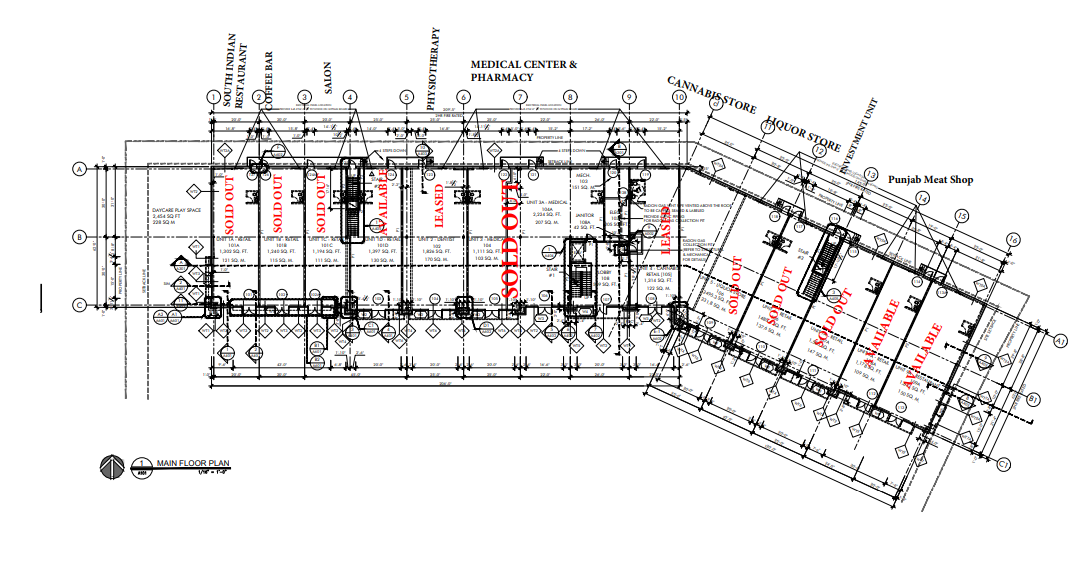 16204 21 Ave SW, Edmonton, AB for lease Floor Plan- Image 1 of 1