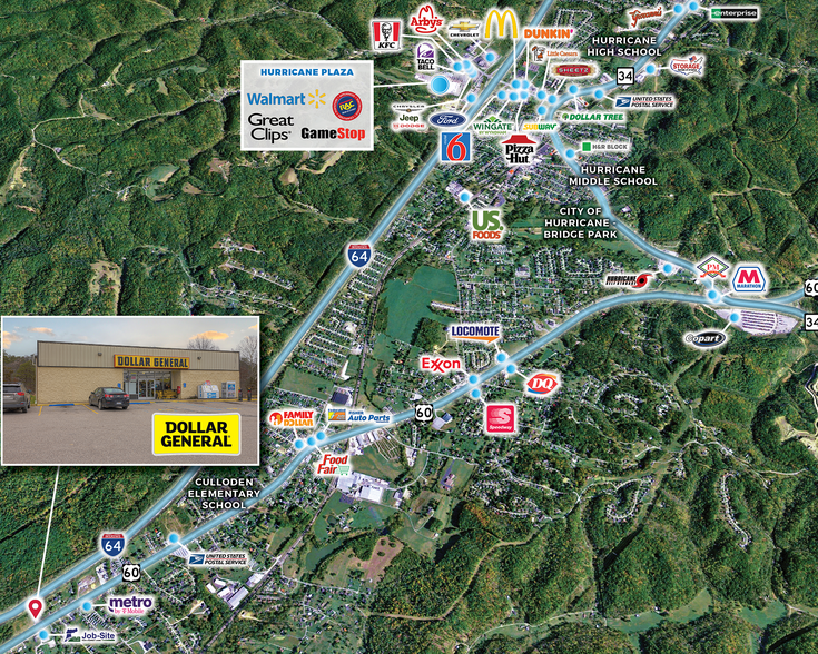 1890 US Highway 60, Culloden, WV for sale - Building Photo - Image 3 of 5