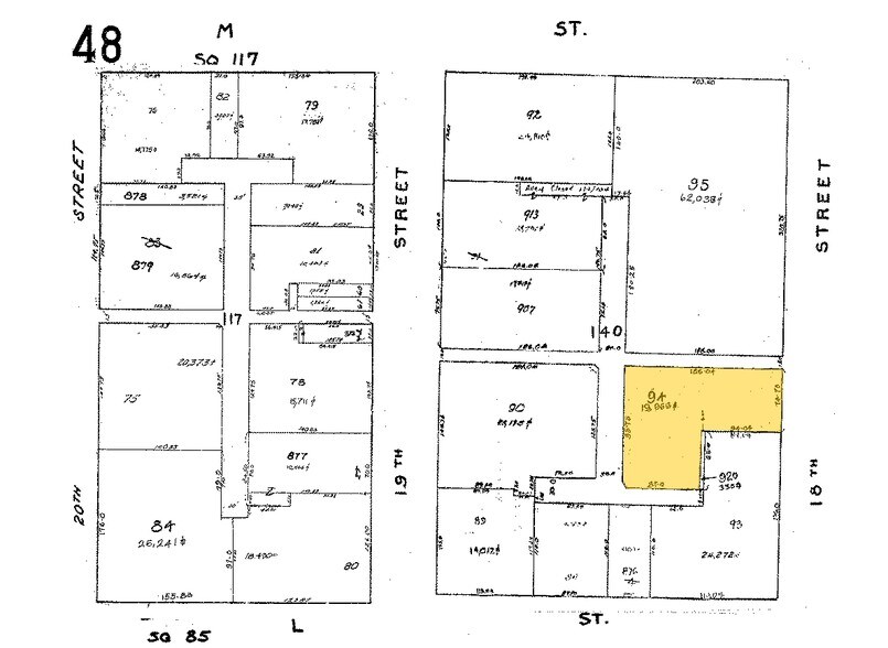 1150 18th St NW, Washington, DC for lease - Plat Map - Image 2 of 12
