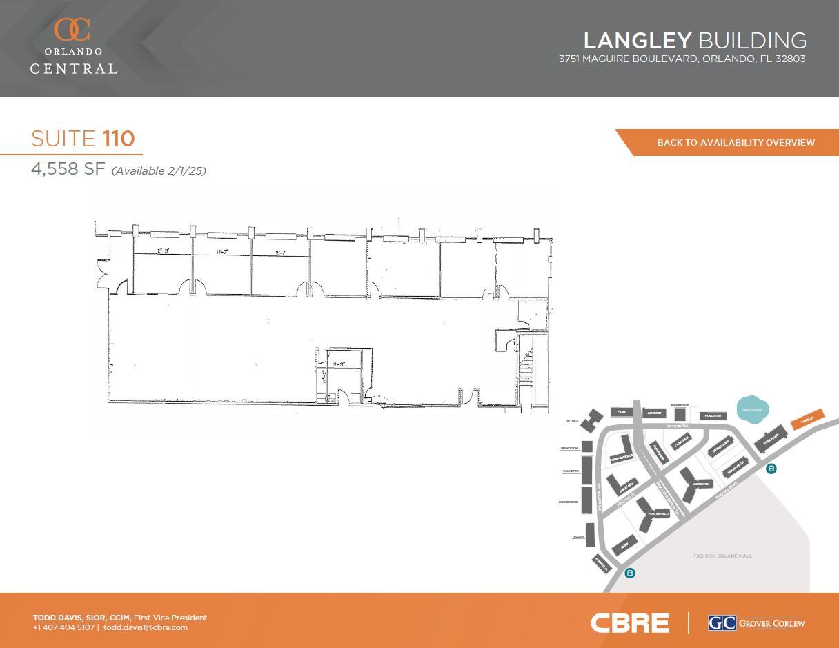 3191 Maguire Blvd, Orlando, FL for lease Floor Plan- Image 1 of 1