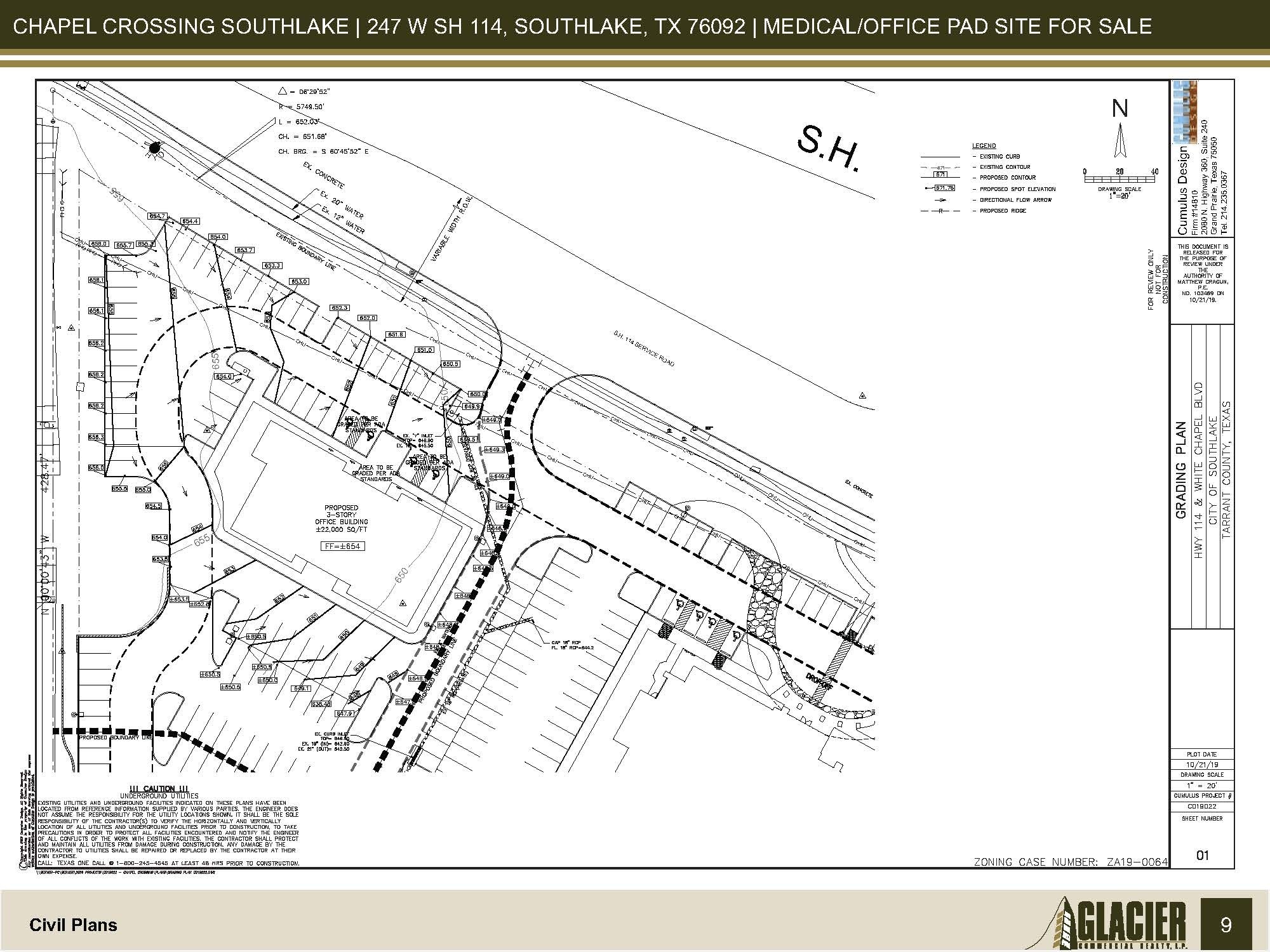 275 W State Highway 114, Southlake, TX for sale Plat Map- Image 1 of 1