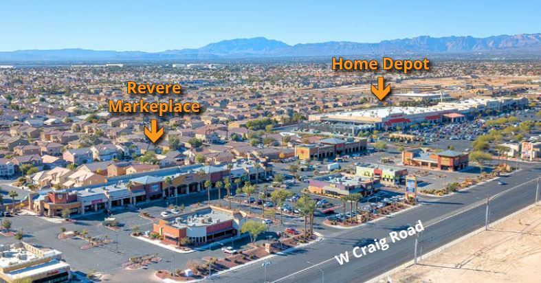 825-955 W Craig Rd, North Las Vegas, NV for lease - Aerial - Image 2 of 13