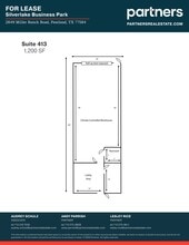 2825 Miller Ranch Rd, Pearland, TX for lease Site Plan- Image 1 of 1