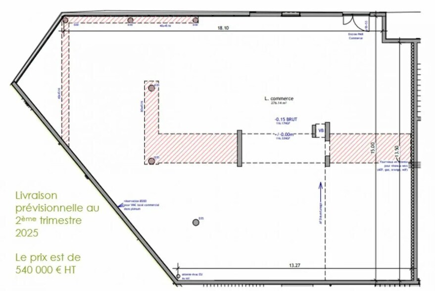 Retail in Orléans for sale - Floor Plan - Image 3 of 3