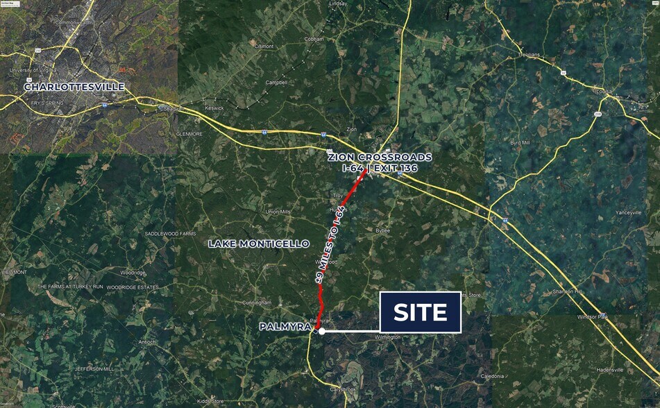 James Madison Hwy, Palmyra, VA for sale - Building Photo - Image 2 of 5