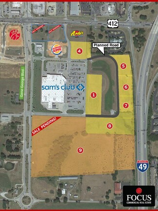 More details for Highway 412 & Interstate 49, Springdale, AR - Land for Sale