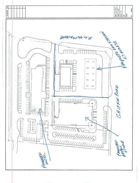 3990 Griffin Rd, Hollywood, FL for lease - Site Plan - Image 3 of 6