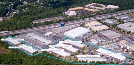 8536 Terminal Rd, Lorton, VA - AERIAL  map view - Image1