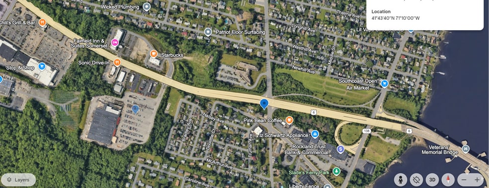 266 Slades Ferry Ave, Somerset, MA for sale - Aerial - Image 2 of 20