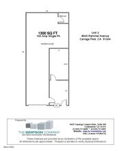 8030-8040 Remmet Ave, Canoga Park, CA for lease Floor Plan- Image 2 of 2