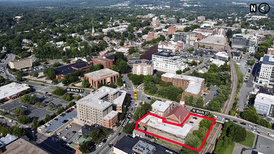 302-316 W Main St, Charlottesville, VA - aerial  map view - Image1