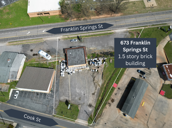 673 Franklin Springs St, Royston, GA for sale - Building Photo - Image 1 of 1