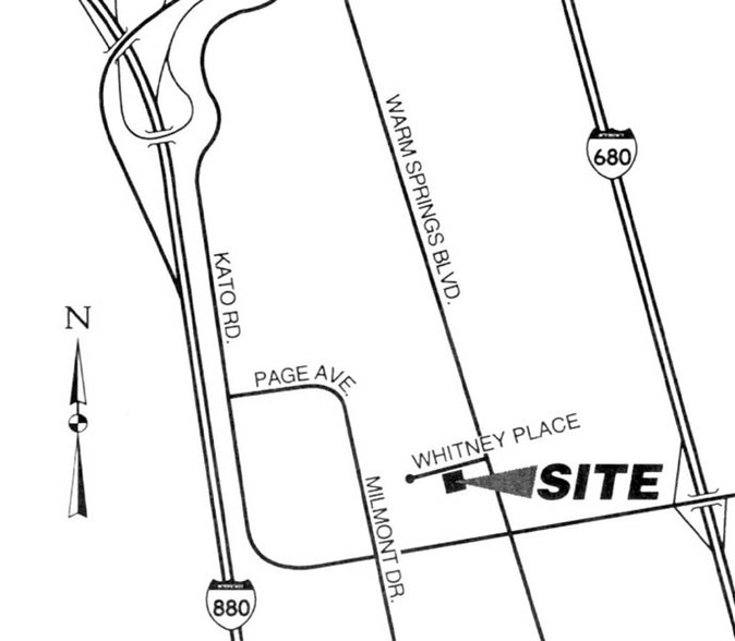 50-80 Whitney Pl, Fremont, CA for sale - Site Plan - Image 1 of 1