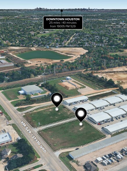 19005 FM 529 Rd, Cypress, TX for sale - Aerial - Image 3 of 4