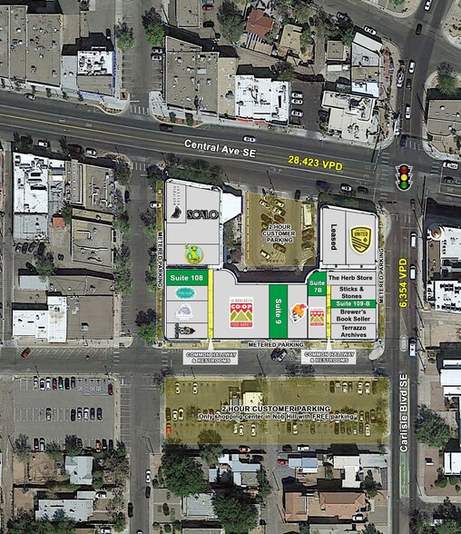 3500 Central Ave SE, Albuquerque, NM for lease - Building Photo - Image 2 of 22