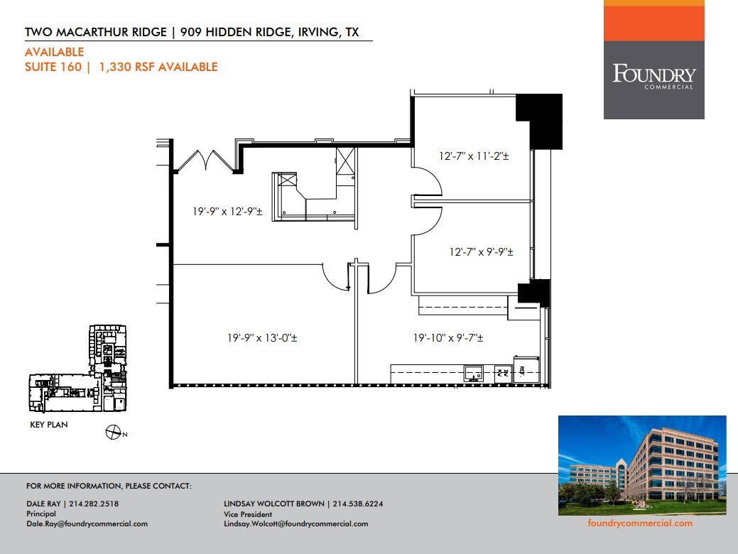 909 Hidden Ridge Dr, Irving, TX for lease Floor Plan- Image 1 of 1