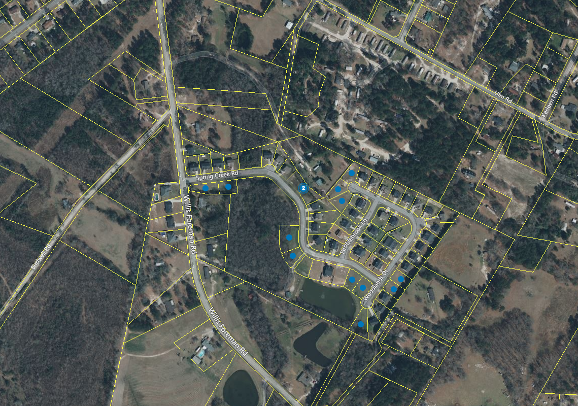 3028 Spring Creek Dr, Hephzibah, GA for sale Aerial- Image 1 of 3