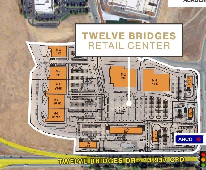 NWC Twelve Bridges Drive, Lincoln, CA 95648 for Lease