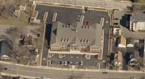 705 S Main St, Plymouth, MI - aerial  map view