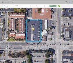 923 W Carson St, Torrance, CA - aerial  map view