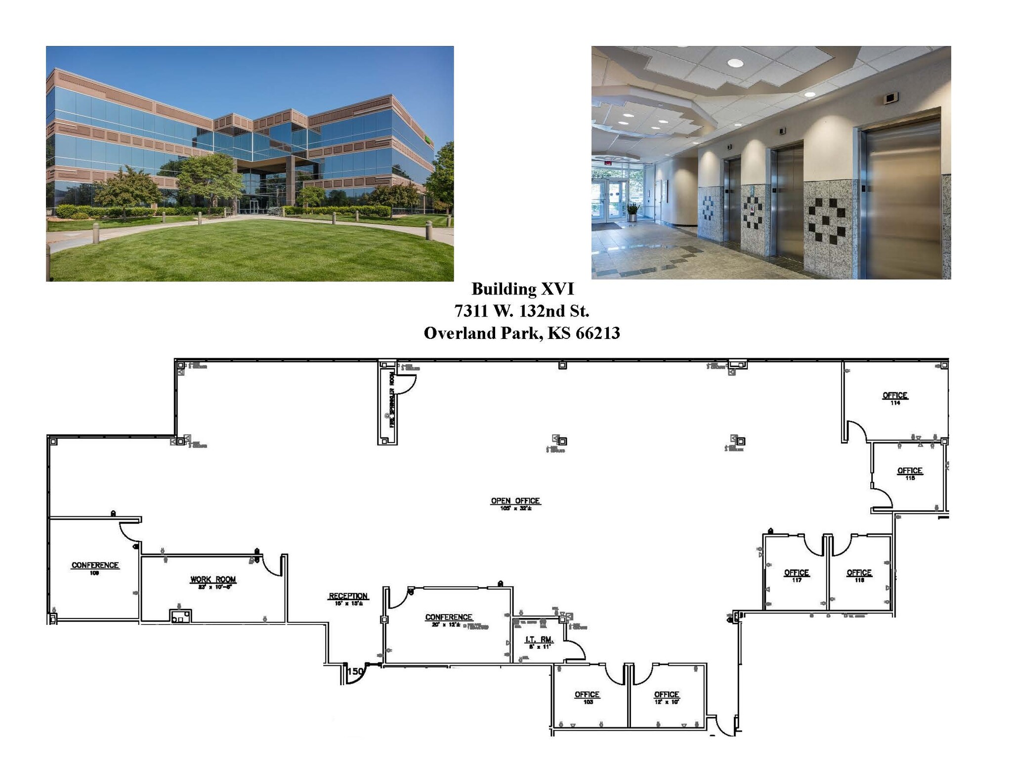 12980 Metcalf Ave, Overland Park, KS for lease Floor Plan- Image 1 of 2