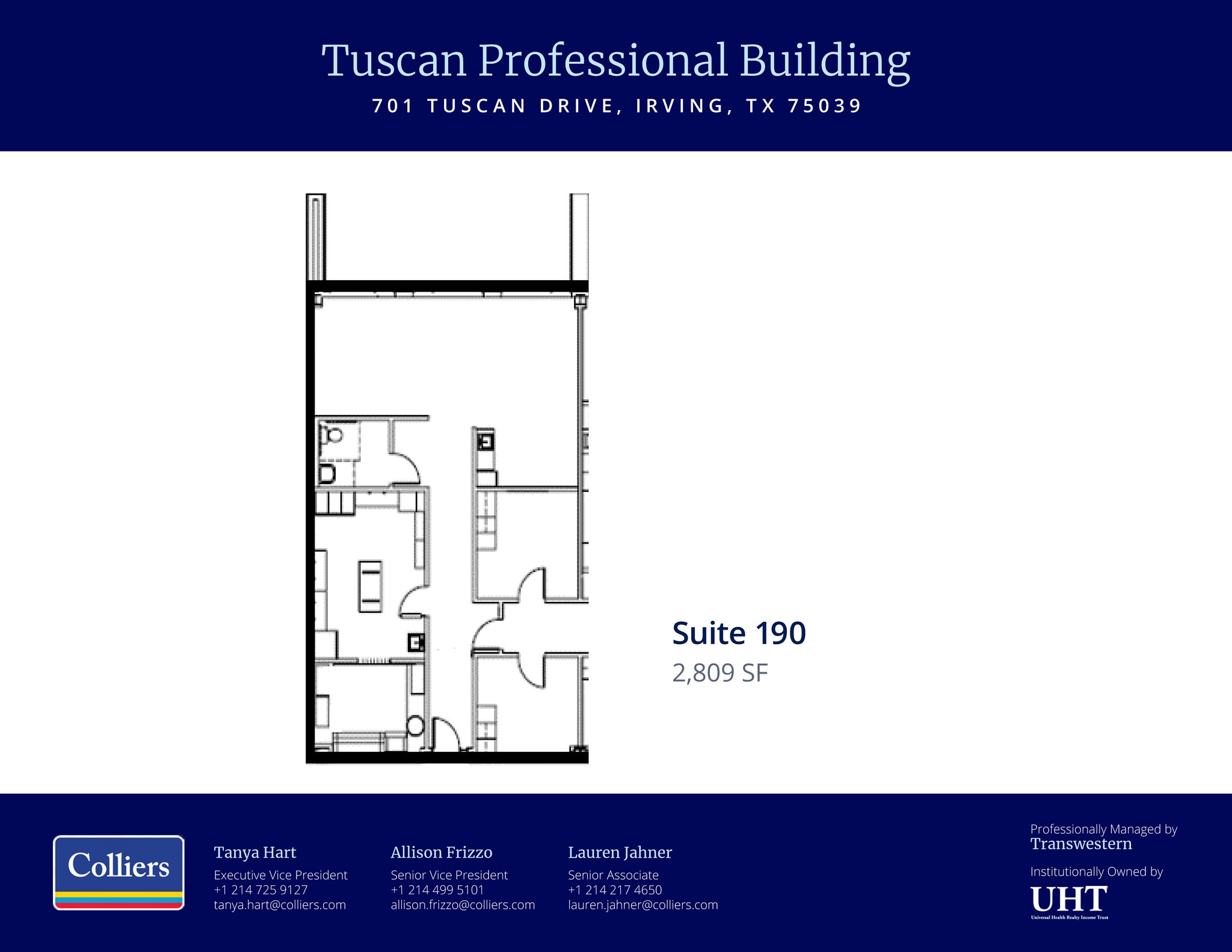 701 Tuscan Dr, Irving, TX for lease Floor Plan- Image 1 of 1