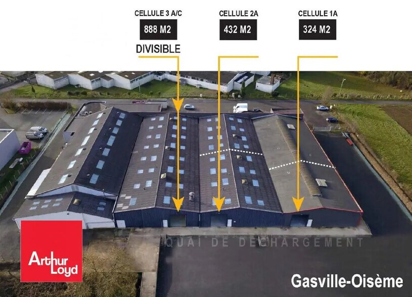 Flex in Gasville-Oisème for lease - Building Photo - Image 3 of 3