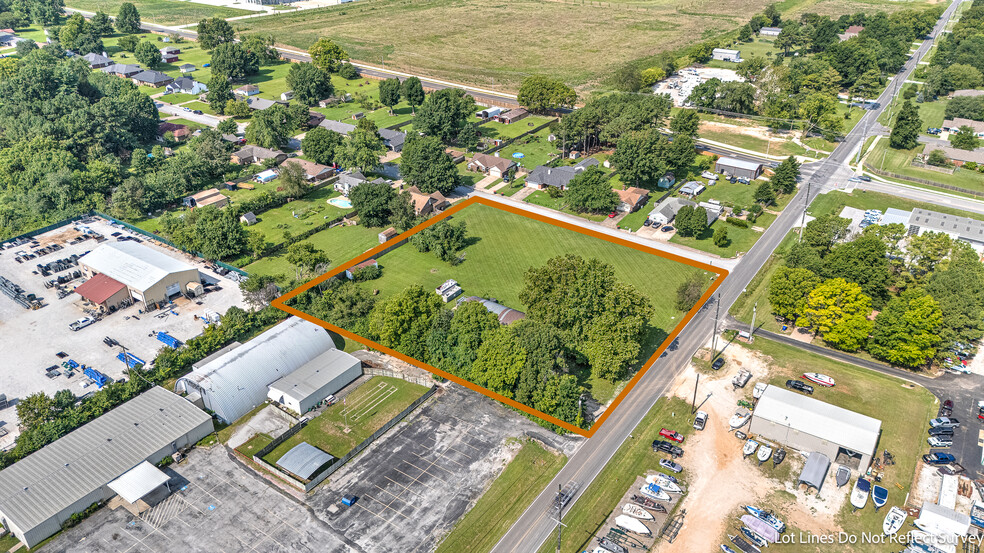 107 W Apple Blossom Ave, Lowell, AR for sale - Aerial - Image 1 of 1