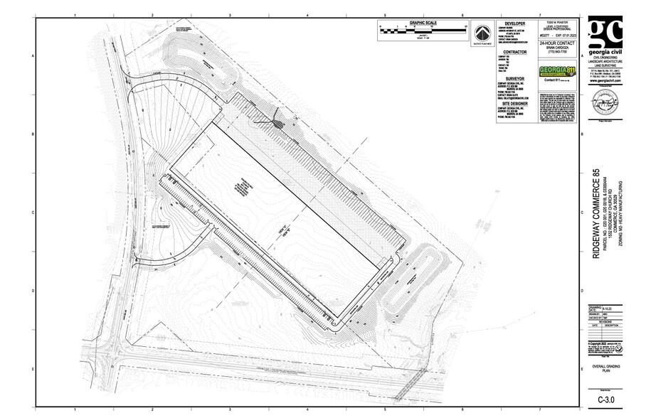 1532 Ridgeway Church Rd, Commerce, GA for lease - Site Plan - Image 3 of 3