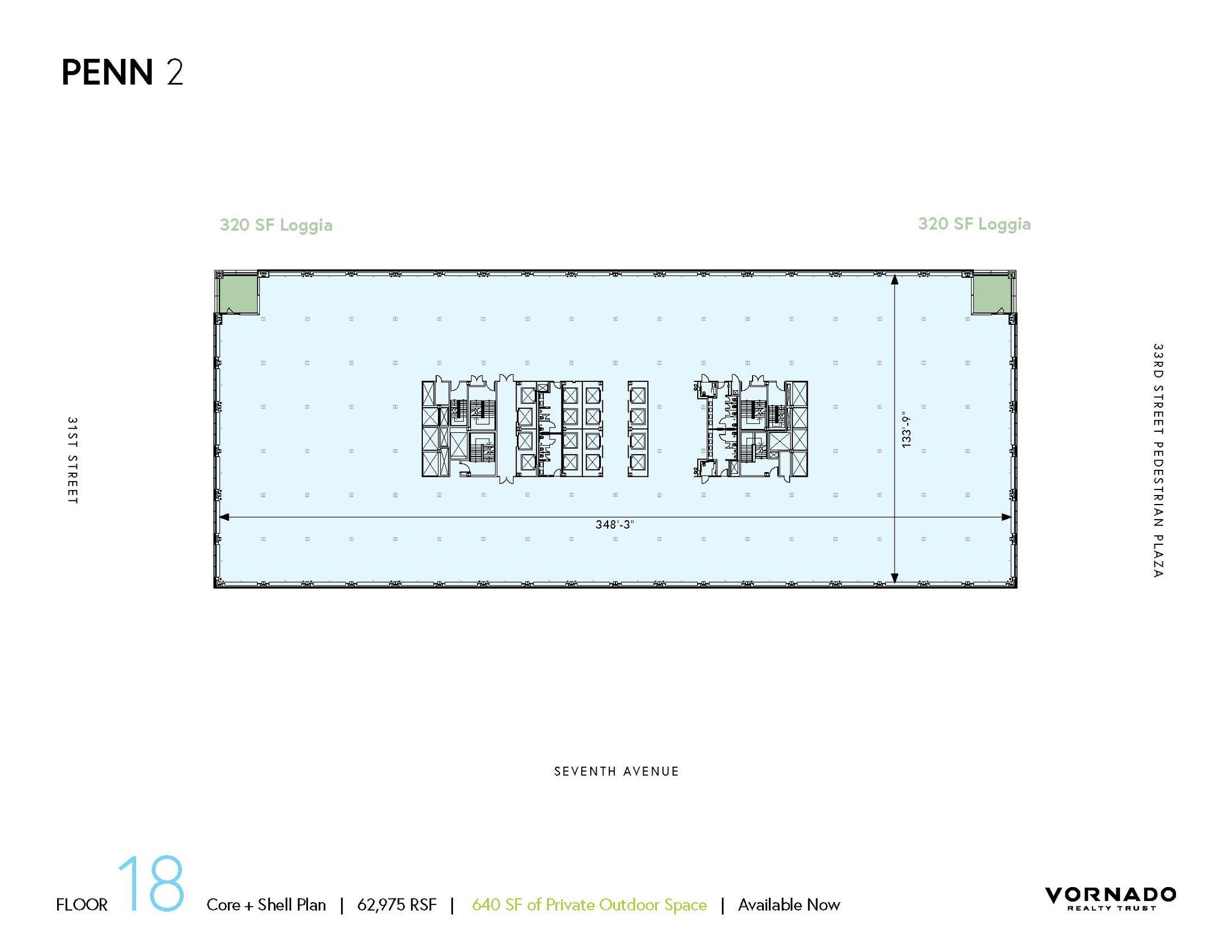 PENN 2, New York, NY for lease Floor Plan- Image 1 of 1