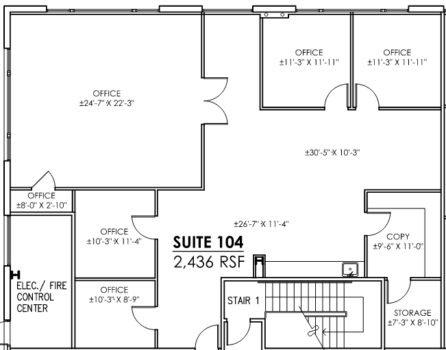 2480 Hilborn Rd, Fairfield, CA for lease Floor Plan- Image 1 of 1