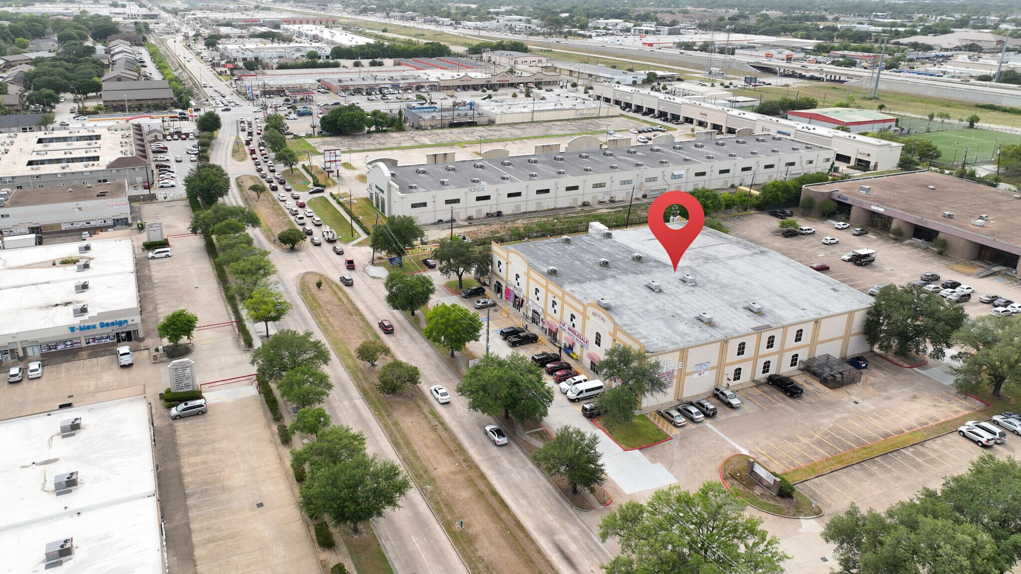 7598 Harwin Dr, Houston, TX 77036 Two Story Shopping Center Potential For Gro