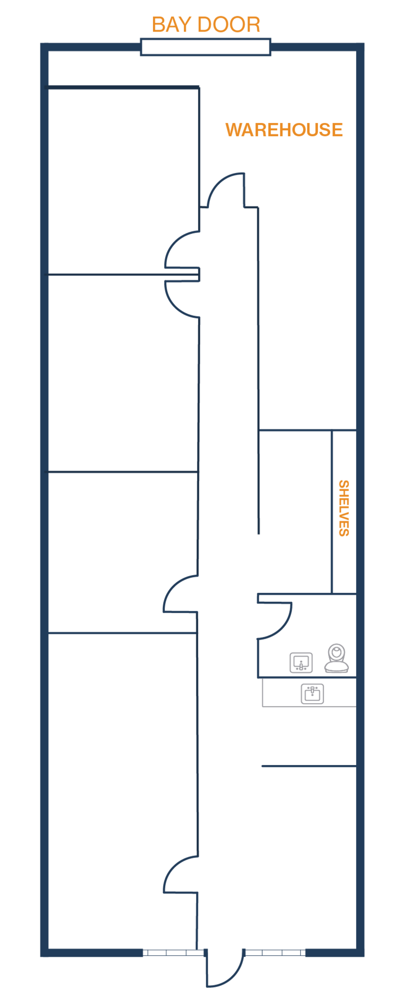 17449-17497 Village Green Dr, Houston, TX for lease Floor Plan- Image 1 of 1