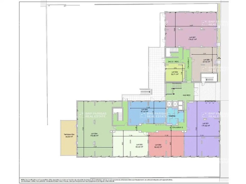 Office in Montpellier for sale - Floor Plan - Image 3 of 8