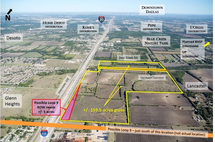 S Interstate 35 East Service Rd, Lancaster, TX for sale - Primary Photo - Image 1 of 1