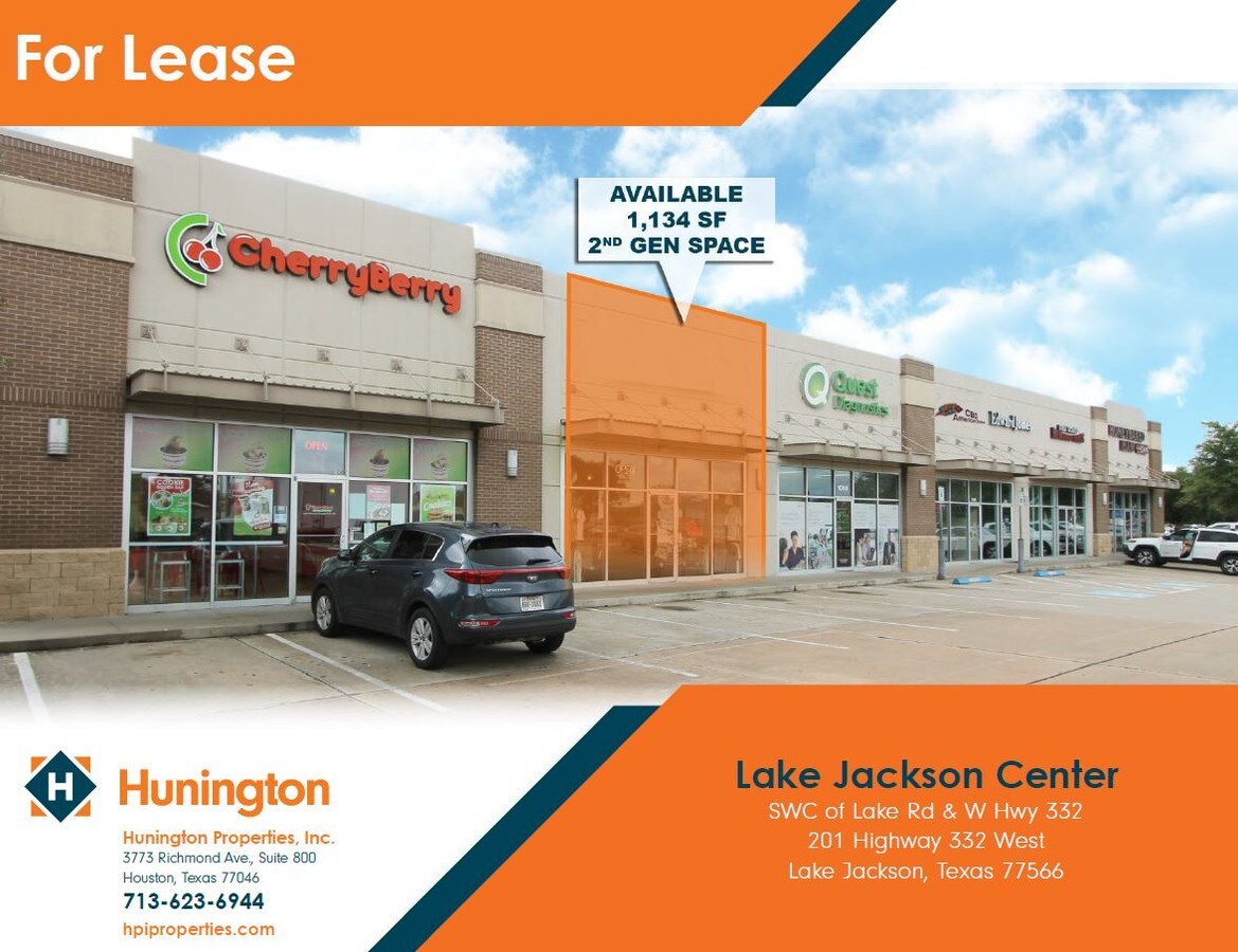 201 Highway 332 W, Lake Jackson, TX, 77566 Retail Space For Lease