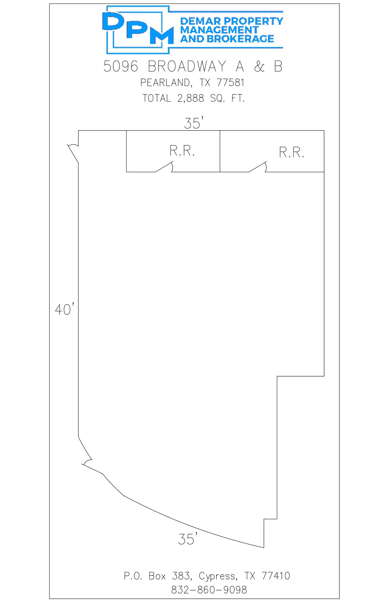 5010-5074 W Broadway St, Pearland, TX for lease Site Plan- Image 1 of 1