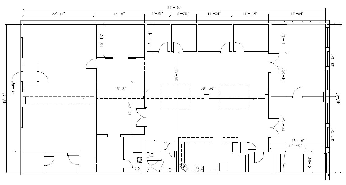 1070 Bannock St, Denver, CO for lease Floor Plan- Image 1 of 8