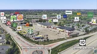 More details for 1578 Appleton Rd., Menasha, WI - Land for Lease