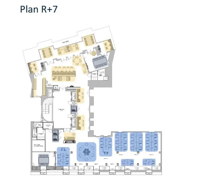 Office in Paris for lease - Floor Plan - Image 3 of 4