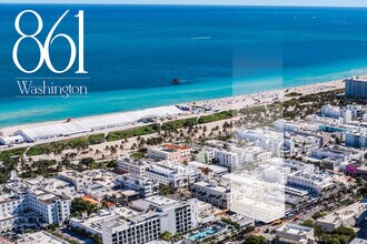 861 Washington Ave, Miami Beach, FL - AERIAL  map view - Image1