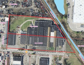 3520-3540 E Fulton St, Columbus, OH - AERIAL map view