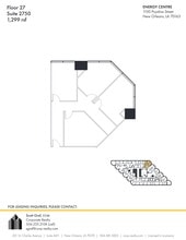 1100 Poydras St, New Orleans, LA for lease Site Plan- Image 1 of 1