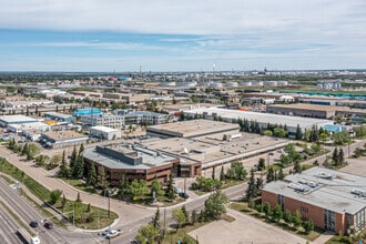 4960-4990 92 Ave NW, Edmonton, AB - AERIAL map view - Image1