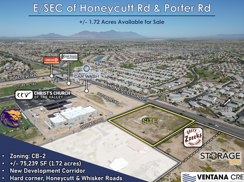 Honeycutt Rd, Maricopa, AZ for sale - Building Photo - Image 1 of 6